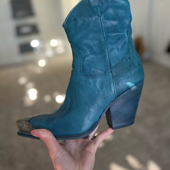 Free People Brayden Western Leather Boots - Picture 7 of 16